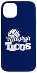 Coque pour iPhone 14 Plus Volleyball et Tacos Spike et Salsa Beach Volleyball Vibes