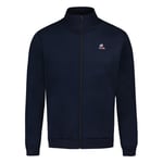 Sweat Coq Sportif avec manches longues et col montant et zippé marine