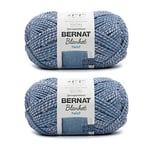 Bernat Blanket Twist Sea Breeze Lot de 2 paquets de 300 g – Polyester – 6 super volumineux – 200 m – Tricot/crochet