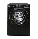 Hoover H-WASH 300 LITE H3W492DABB4/1-80 9kg Freestanding Washing Machine with 1400 rpm - Black - B Rated