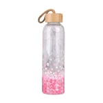 Travel Water Bottle Sports Water Bottle Running Drinks Bottles Small Water Bottle Drink Bottles For Adults cherryblossom,550ml