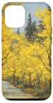 Coque pour iPhone 15 Rouge Jaune Orange