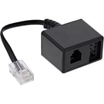 Unbekannt InLine 69943 Câble adaptateur TAE RJ45 mâle vers TAE-N et RJ11 femelle