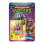 SUPER7 - Figurine Reaction Las Tortugas Ninja Raph Heavy Metal - Figurine de Collection