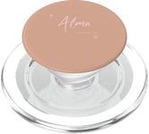 Alma signifie « Nourturing Soul » PopSockets PopGrip pour MagSafe