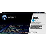 HP 651A Original Toner Cartridge CE341A Cyan