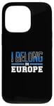 Coque pour iPhone 13 Pro Europe Lover Italie Allemagne Vacances European Vacay