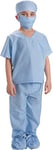 Dress Up America Enfants Des gamins Docteur Scrub’s Faire semblant de tenue, Bleu, Medium (8-10)