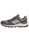 adidas Femme Tracerocker 2.0 Gore-TEX Trail Running Shoes Chaussures Basses Non liées au Football, Charcoal/Silver Dawn/preloved Fig, 38 2/3 EU