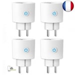 ANTELA Prise Connectée WiFi 16A 3680W Mesure de Consommation Électrique, Prise I