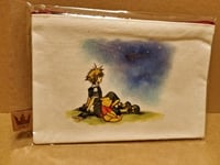 OFFICIAL KINGDOM HEARTS II (2) CANVAS POUCH 100 ACRE WOOD (SQUARE ENIX) SEALED