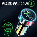 PD 20W Car Phone Charger Type C Adapter in Car  For Mobile Phone Car Charger