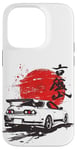 Coque pour iPhone 14 Pro Retro JDM Japan Domestic Market Drift Racing Car Legend