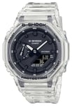 Casio GA-2100SKE-7AER G-Shock Skeleton Series Clear Case and Watch