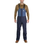 Carhartt angler hängselbyxa, Herr,  Dark blue/navy, M