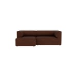 Eave Modular Sofa 96 2-seater Left Chaise Lounge, Bouclé 08