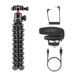 JOBY GorillaPod PRO Vlogging Kit, Wavo PRO With Active Noise Reduction, Wavo PRO