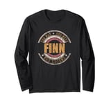 Mens Finn The Man The Myth The Legend First Name Finn Long Sleeve T-Shirt