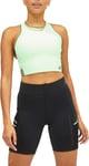 New Balance Women's Q Speed Bra Top Vibrant Spring Glo, XS