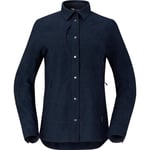 Norrøna Tamok Wool Plain Shirt W'S Indigo Night Melange