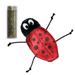 Kattleksak KONG Refillables Ladybug 10x14 cm