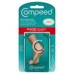 Compeed Medium Size Blister Plasters, 5 Hydrocolloid Plasters, Foot Treatment, Heal fast, Dimensions: 4.2 cm x 6.8 cm (packaging may vary)