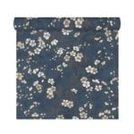 Flowers Blue tapetti 456738