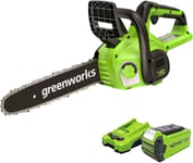 Ketjusaha Greenworks G40CS30IIK2; 40 V; 1x2,0 Ah; 30 cm nauha