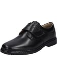 Josef Seibel Homme Chaussures Basses avec Velcro Alastair 16, Monsieur Chaussures Basses,Largeur K (Extra-Large),Semelle intérieure Amovible,Noir (Schwarz),50 EU / 15 UK