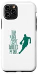 Coque pour iPhone 11 Pro Crossovers & Laughs - Le maillot de basket-ball amusant ultime