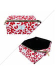 The Flat Lay Co. Pink Leopard Open Flat Makeup Box