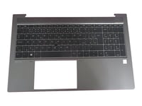 Hp - Byttetastatur For Notebook Med Numerisk Tastatur - Med Pekepinne, Clickpad - Bakbelysning - Tsjekkisk/Slovakisk - For Zbook Firefly 15 G7 Mobile Workstation