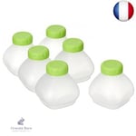 Lot De 6 Petites Bouteilles Pour Yaourtière Delices Et Multi Delices - XF102000