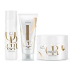 Wella Oil Reflections Shampoo 250ml + Oil Reflections Conditioner 200ml + Oil Reflections Mask 150ml