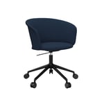 HEM - Kendo Swivel Chair 5-star Castors - Dark Blue/Black - Skrivbordsstolar