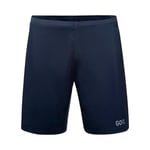 GORE WEAR R5 Homme Short de running 2 en 1, Taille : L, Couleur : Bleu Marine