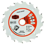 Delver Sågklinga 32T 165mm THIN KERF (Universal)