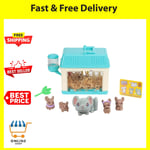 Little Live Pets - Mama Surprise Minis, Feed and nurture a Lil' Mouse Inside th