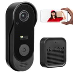 Wireless WiFi Video Doorbell Smart Phone Camera Door Bell Ring Intercom Security