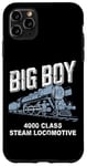 Coque pour iPhone 11 Pro Max Big Boy 4000 Locomotive à vapeur Locomotive Train Lover Lover