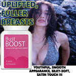 BUST BOOST BREAST PILLS TABLETS NATURAL SAFE HERBAL BIG CLEAVAGE