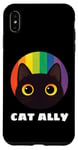 iPhone XS Max Rainbow Cat Ally: Celebrating LGBTQ+ Unity - Pride Month Case