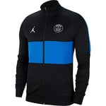 Nike PSG M NK Dry ACD TRK JKT K Veste de Sport Homme, Black/Hyper Cobalt/Hyper Cobalt/(White) (no Sponsor-plyr), FR : S (Taille Fabricant : S)