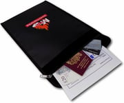 MINDER Fireproof Document Wallet Bag UL94 Certified & IPX4 Rated 280mm x 380mm