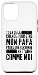 Coque pour iPhone 14 Papa Humour idée Cadeau Fête Des Pères Cadeau Pour Papa