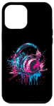 iPhone 12 Pro Max Headphones Music DJ Splash Music Lover Music Headphones EDM Case