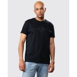 Gant Mens T-Shirt - Black Cotton - Size 3XL