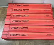 6 x Box Kaffekapslen Dynamite -Very Strong Espresso Coffee Nespresso - 60 Pods