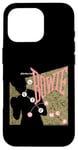 Coque pour iPhone 16 Pro David Bowie Let's Dance Rose et Or