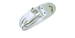 Voltman DIO013126 - Prolongateur/Rallonge - 10 M - blanc